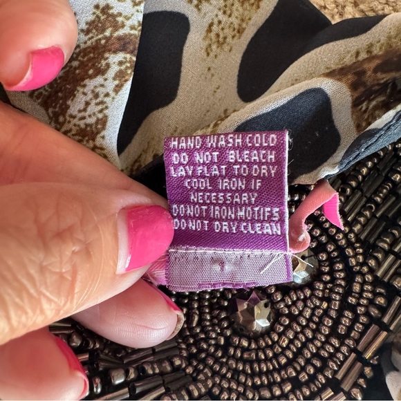 Issue Beaded Lace Lined Mini Dress - Picture 9 of 9